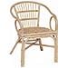 Sedia Impilabile Naturale 58 x 60 x 81 cm Rattan - Foto miniatura 1