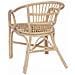 Sedia Impilabile Naturale 58 x 60 x 81 cm Rattan - Foto miniatura 6