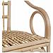 Sedia Impilabile Naturale 58 x 60 x 81 cm Rattan - Foto miniatura 7