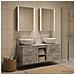Set di mobili per il bagno 5 pcs Grigio Cemento - Foto miniatura 4