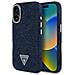 Custodia Per Iphone 16 Blu Con Logo Guess, Magnetica. - Foto miniatura 1