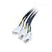 FLEXA FP3S, SATA, 0,3m, Nero, 3 x 4pin PWM - Foto miniatura 2