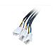 FLEXA FP3S, SATA, 0,3m, Nero, 3 x 4pin PWM - Foto miniatura 1