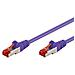 ICOC CCA6F-010-VL - Cavo di rete Patch in CCA Schermato Cat. 6 Viola S / FTP 1 m Bulk - Foto miniatura 1