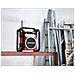 U-4 DAB+ Radio da Cantiere Bluetooth FM antispruzzo / antipolvere / antiurto colore Rosso e Nero - Foto miniatura 4