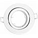 Porta Faretti Led Gu10 Incasso Orientabile Rotondo 82 Mm. Bianco Vt-779 Rd 3587 - Foto miniatura 2