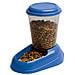 Distributore Di Cibo Secco Crocchette Per Cani E Gatti 3 Litri Zenith Pratica Mangiatoia Dispenser Cibo Biscotti Per Animali, Serbatoio Trasparente Con Coperchio, Fondo Antiscivolo, 20,2 X 29,2 X H 28,8 Cm Blu - Foto miniatura 1