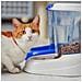 Distributore Di Cibo Secco Crocchette Per Cani E Gatti 3 Litri Zenith Pratica Mangiatoia Dispenser Cibo Biscotti Per Animali, Serbatoio Trasparente Con Coperchio, Fondo Antiscivolo, 20,2 X 29,2 X H 28,8 Cm Blu - Foto miniatura 4