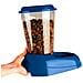 Distributore Di Cibo Secco Crocchette Per Cani E Gatti 3 Litri Zenith Pratica Mangiatoia Dispenser Cibo Biscotti Per Animali, Serbatoio Trasparente Con Coperchio, Fondo Antiscivolo, 20,2 X 29,2 X H 28,8 Cm Blu - Foto miniatura 7
