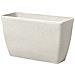 Vaso Da Fiori Moderno Rettangolare Bianco 74x32x45cm Baris - Foto miniatura 34