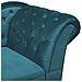 Chaise Longue Destra In Velluto Verde Smeraldo Nimes - Foto miniatura 24