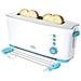 Tostapane a 2 Fette Potenza 1000 W Colore Bianco / Blu - Foto miniatura 1