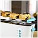 Tostapane a 2 Fette Potenza 1000 W Colore Bianco / Blu - Foto miniatura 3