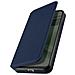 Custodia Iphone Xs Max Custodia A Libro Porta-carte Funzione Supporto - Blu - Foto miniatura 10