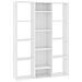Libreria /Divisorio Bianco 100x24x140 cm in Legno Multistrato - Foto miniatura 2
