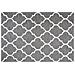 Tappeto Rettangolare Grigio - Tappeto Moderno Di Design - 160x230 Cm - Yalova - Foto miniatura 12