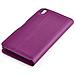 Custodia Compatibile Con Htc Desire 816 In Violetta Ametista - Coperchio Protettiva Con Chiusura Magnetica, Funzione Stand E Tasca Per Le Carte - Foto miniatura 3