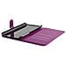 Custodia Compatibile Con Htc Desire 816 In Violetta Ametista - Coperchio Protettiva Con Chiusura Magnetica, Funzione Stand E Tasca Per Le Carte - Foto miniatura 5