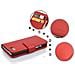 Custodia Compatibile Con Htc Desire 600 In Rosso Cremisi - Coperchio Protettivo In Ecopelle Testurizzata E Tasca Per Carte Di Credito - Foto miniatura 3