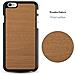 Cadorabo Custodia Compatibile Con Apple Iphone 6 Plus / Iphone 6s Plus In Woody Marrone - Hard Case Coperchio Di Protezione In Look Legno Contro I Graffi E Gli Urti - Foto miniatura 5
