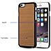 Cadorabo Custodia Compatibile Con Apple Iphone 6 Plus / Iphone 6s Plus In Woody Marrone - Hard Case Coperchio Di Protezione In Look Legno Contro I Graffi E Gli Urti - Foto miniatura 6