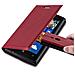 Custodia Compatibile Con Nokia Lumia 925 In Rosso Mela - Coperchio Protettiva Con Chiusura Magnetica, Funzione Stand E Tasca Per Le Carte - Foto miniatura 4