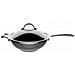 Padella Wok In Acciaio Inox Da 30 Cm Con Coperchio - 11116042030 - Foto miniatura 1