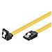 Cavo SATA Maschio / Maschio Giallo 50 cm SAT15005A1C6 - Foto miniatura 1