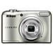Kit Fotocamera Digitale Compatta Coolpix A10 Argento Sensore CCD 16.1 Mpx HD + Custodia Nera  - Foto miniatura 2