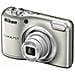 Kit Fotocamera Digitale Compatta Coolpix A10 Argento Sensore CCD 16.1 Mpx HD + Custodia Nera  - Foto miniatura 4
