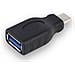 SB0037 USB 3.1 C USB 3.1 A Nero cavo di interfaccia e adattatore - Foto miniatura 1