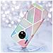 Custodia Compatibile Con Huawei Mate 30 In Marmo Arcobaleno No. 11 - Coperchio Protettivo In Silicone Tpu Con Motivo A Mosaico - Foto miniatura 4