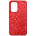 Cover Samsung Galaxy A53 5g Semi-rigida Con Paillette Amovibili Rosso - Foto miniatura 8