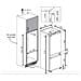 Frigorifero Combinato da Incasso BCHA275E4SN Control Classe E Capacità Netta 262 Litri - Foto miniatura 4