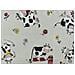 Tovaglia Per Salotto Cucina Tavolo 100% Cotone Made In Italy Mucca Rp 140x360 Mucca - Foto miniatura 5