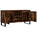 Mobile Porta Tv Rovere Fumo 104x35x50 Cm In Legno Multistrato - Foto miniatura 6