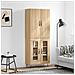 Credenza Rovere Sonoma 69,5x34x180 Cm In Legno Multistrato - Foto miniatura 1