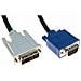 Cuc 127731 Cavo E Adattatore Video 10 M Dvi-a Vga (d-sub) Nero, Blu, Bianco - Foto miniatura 1