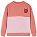 Felpa da Bambina Color Block Rosa 104 - Foto miniatura 1