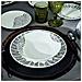 MC070185974 servizio da tavola 18 pz Porcellana Nero, Bianco - Foto miniatura 3