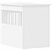 Gabbia Cani Da Arredamento Bianca 55x80x68cm Legno Multistrato - Foto miniatura 4