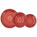Set Di Stoviglie Quid Vita 18 Pezzi Ceramica Rosso - Foto miniatura 1