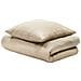 Set Copripiumino In Cotone Satinato Beige 155 X 200 Cm Avondale - Foto miniatura 7