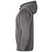 Felpa Con Cappuccio Full Zip Cw6891-071 Bambino Taglia Xs Colore Grigio - Foto miniatura 3