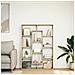 Libreria Rovere Sonoma 102x29x143 Cm In Legno Multistrato - Foto miniatura 3