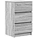 Comodini con 3 Cassetti 2 pz Grigio Sonoma 39x35x65 cm - Foto miniatura 3