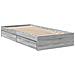 Giroletto Cassetti Grigio Sonoma 100x200 Cm Legno Multistrato - Foto miniatura 3