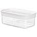 Optima Rettangolare Contenitore 0,45 L Trasparente, Bianco 1 pz - Foto miniatura 1