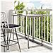 Tavolo da Giardino Pieghevole Grigio 90x51x75 cm in Polyrattan - Foto miniatura 2