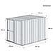 Box Giardino Casetta Attrezzi In Acciaio Zincato 175x307cm X H1.82m - 95kg - 5,4mq - Legno - Foto miniatura 5